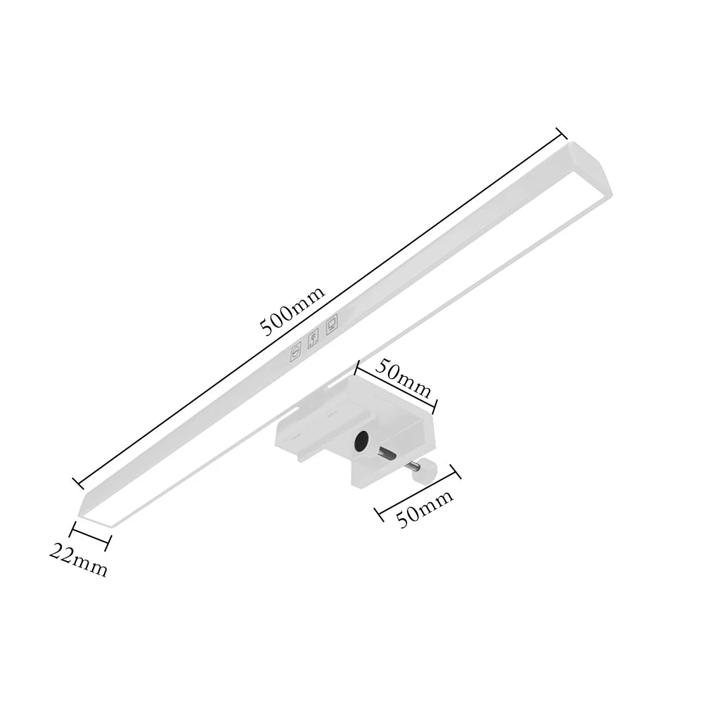 Screen LED Bar Desk Lamp PC Computer Laptop Screen Lamp Hanging Light Bar Table Lamp Office Study Reading Light For LCD Monito