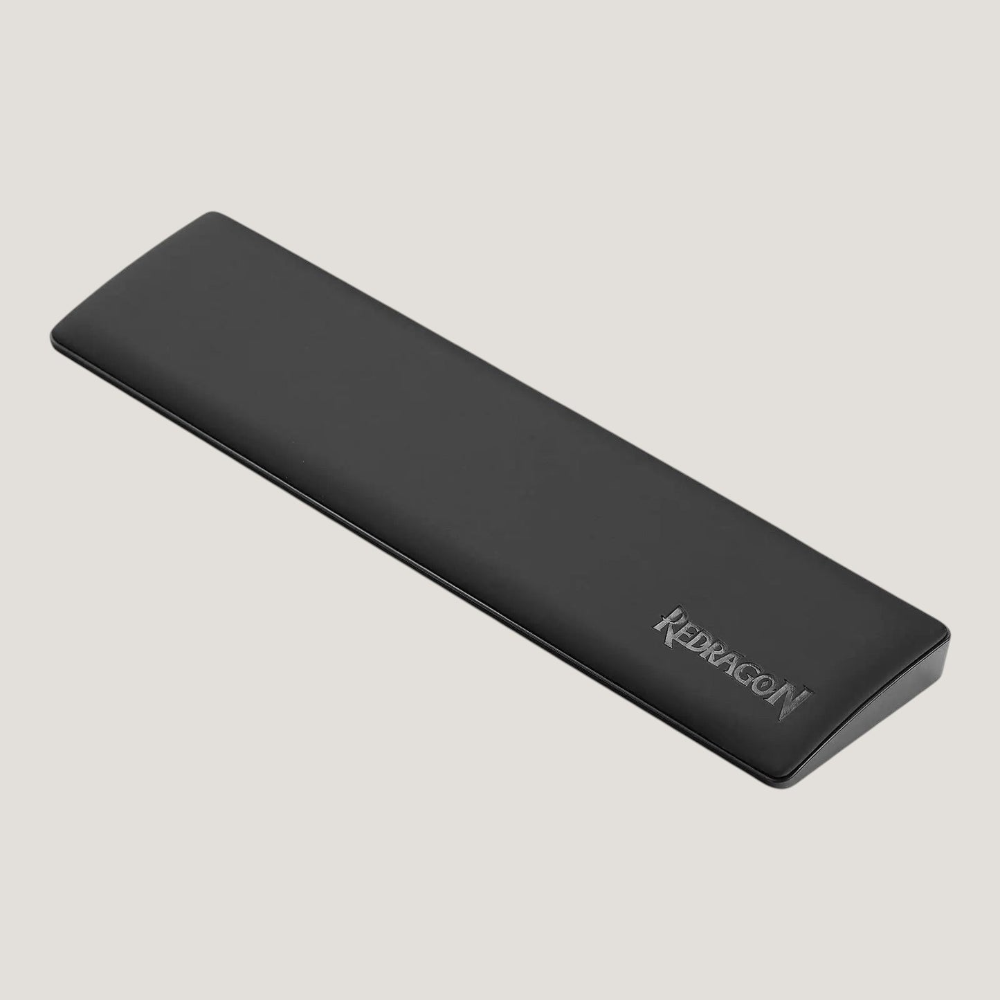 Black Melora Redragon memory foam wrist rest with anti-slip base