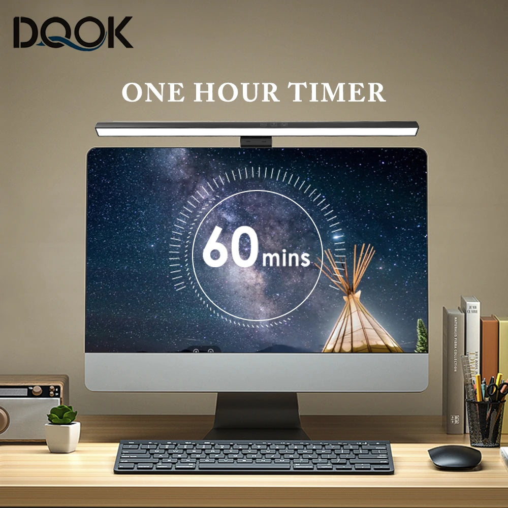 Screen LED Bar Desk Lamp PC Computer Laptop Screen Lamp  Hanging Light Bar Table Lamp Office Study Reading Light For LCD Monito