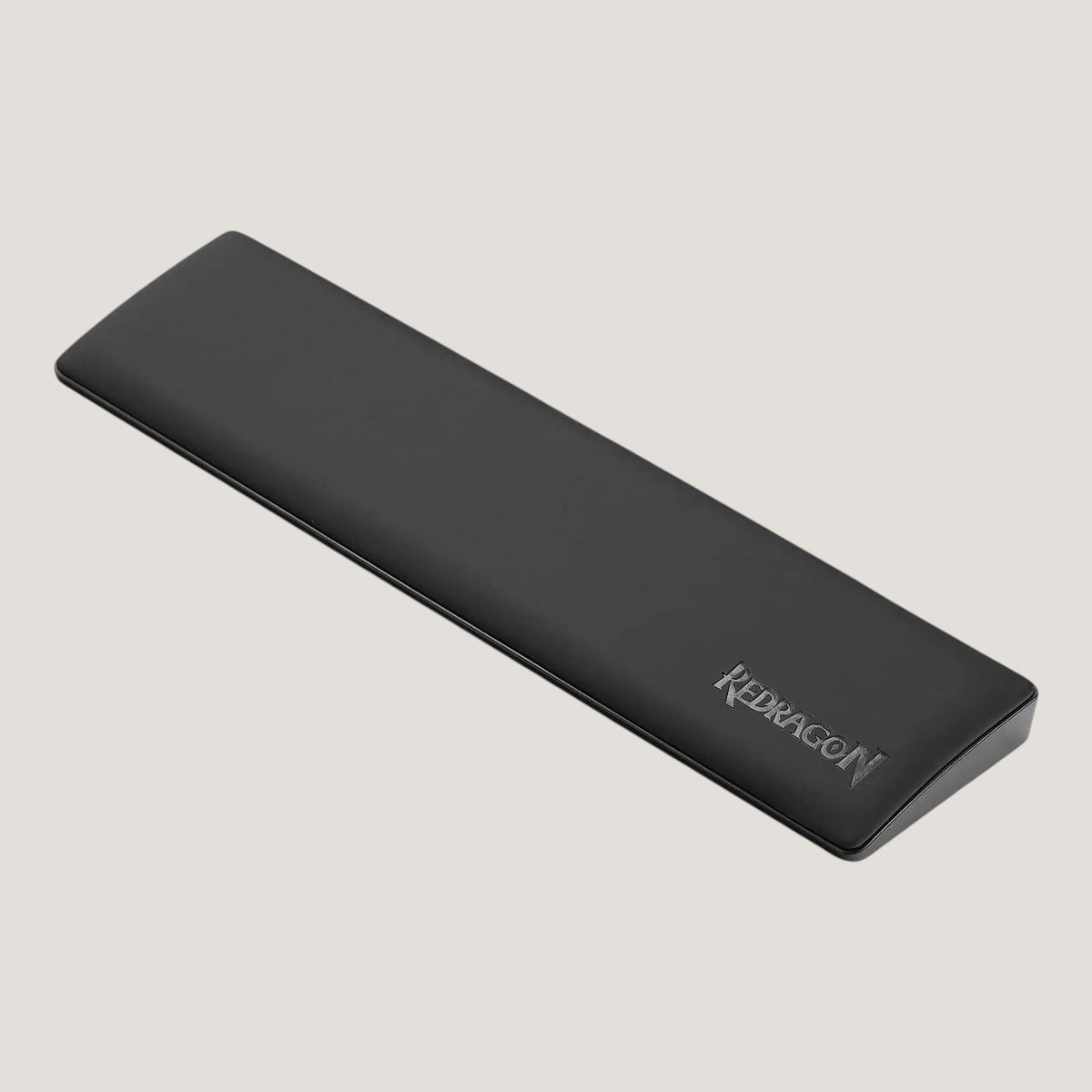 Black Melora Redragon memory foam wrist rest with anti-slip base
