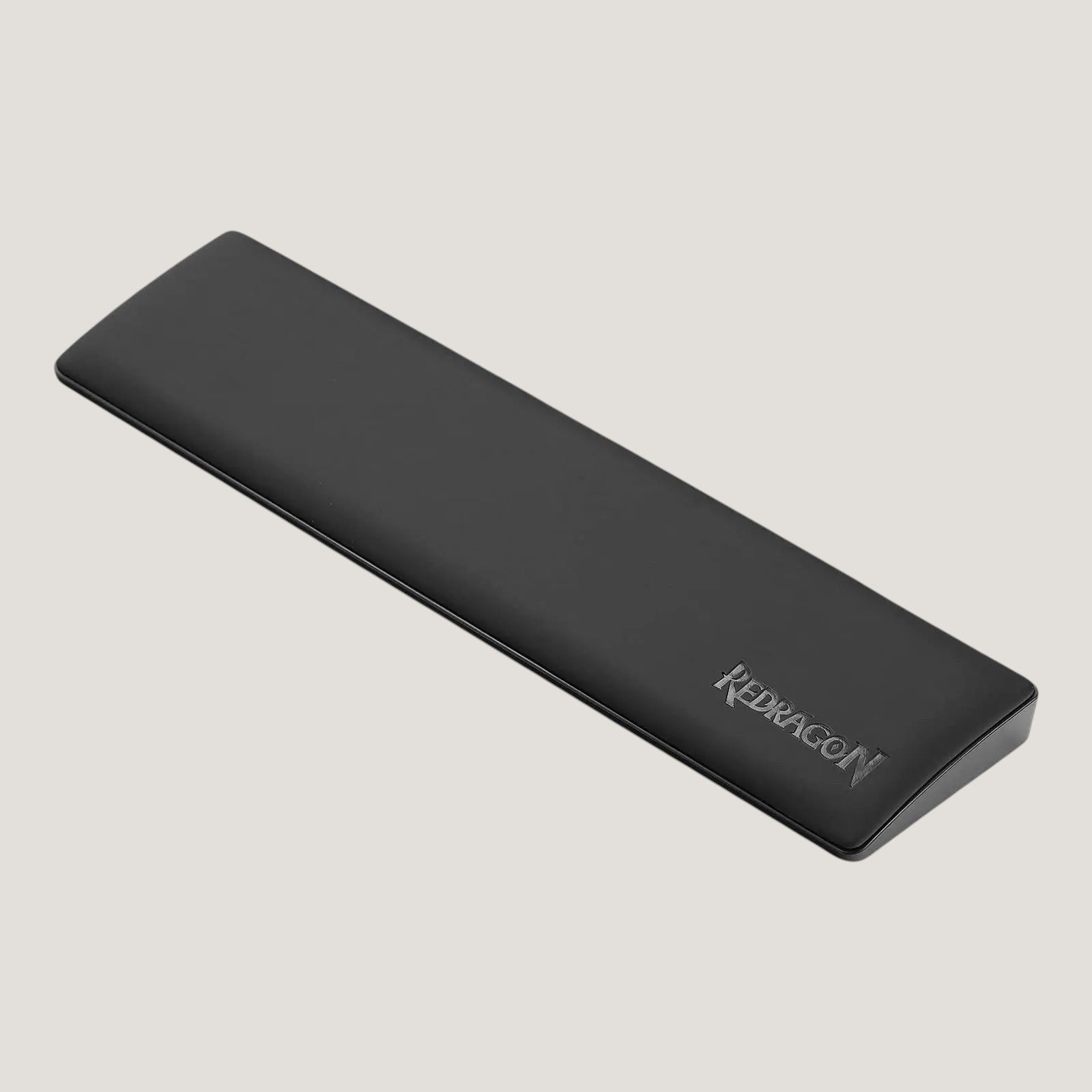 Black Melora Redragon memory foam wrist rest with anti-slip base